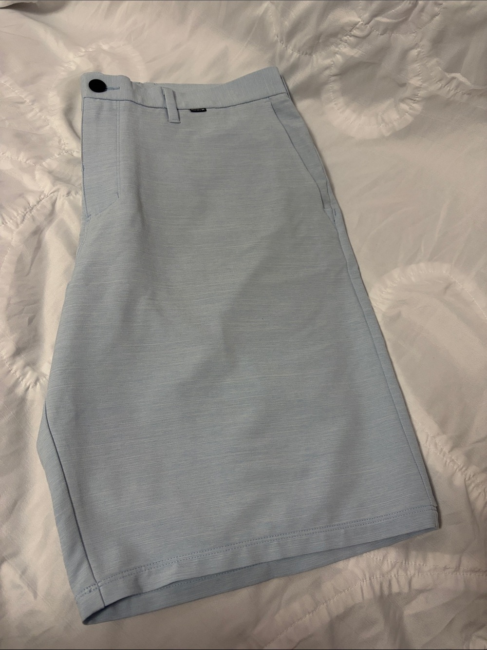 Hurley mens flat front shorts